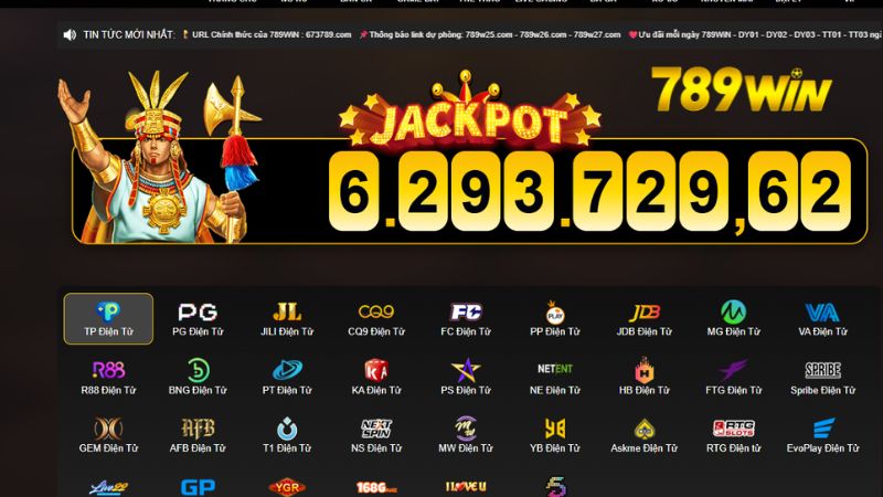 Kho game nổ hũ 789win đồ sộ, đa dạng trải nghiệm