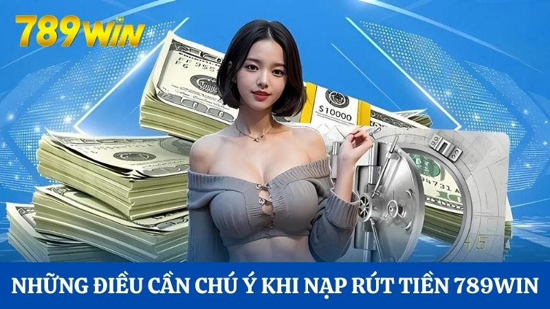 Những điều cần chú ý khi nạp rút tiền 789Win